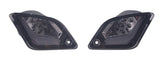 HogLights Australia Brake & Tail Lights Vespa GTS Rear Indicators - Smoke (Pair)